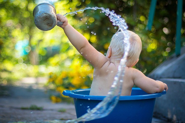 Juegos matemáticos con agua