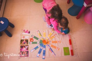 celebración cumpleaños montessori